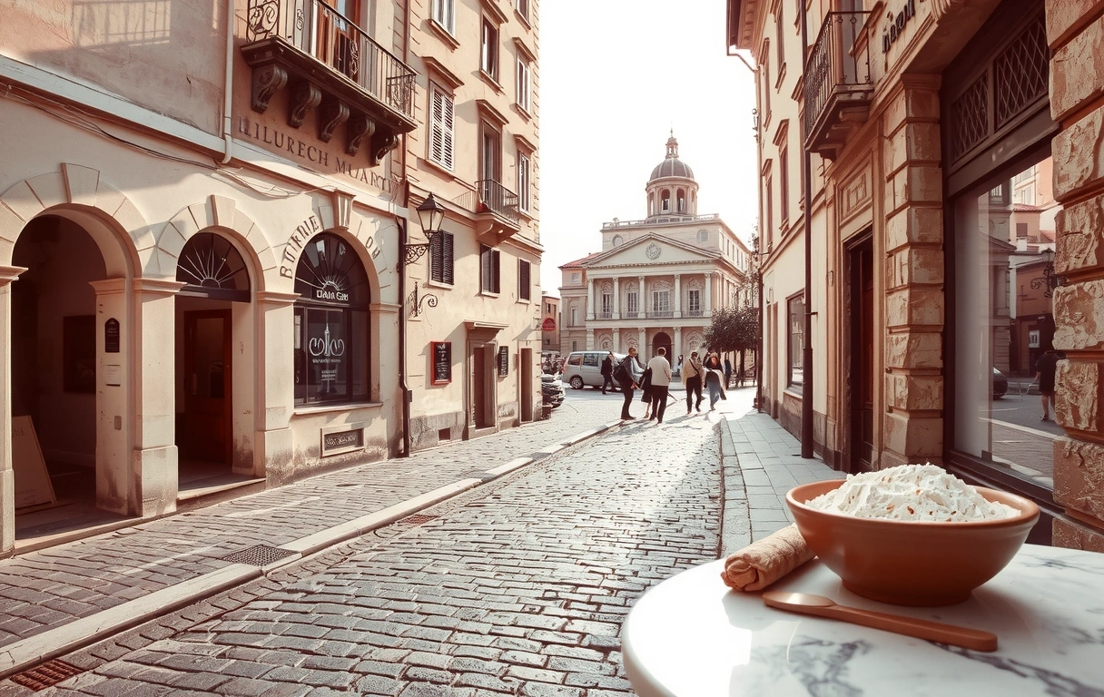 Veduta storica di Roma